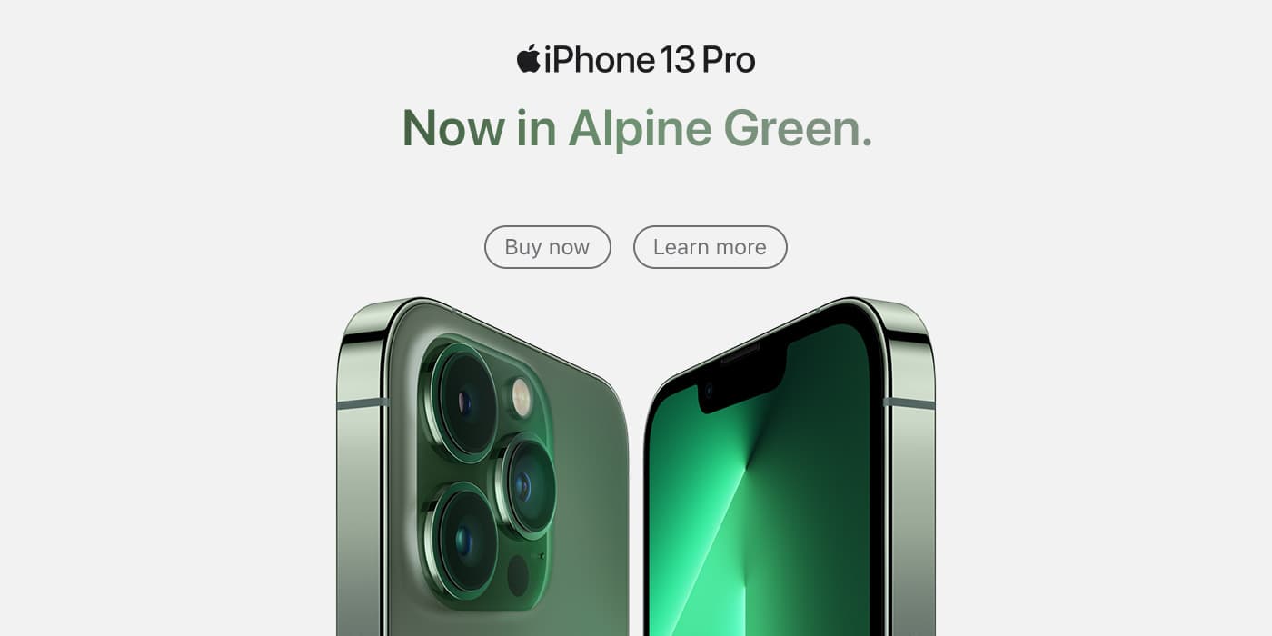 Iphone 13 pro alpine green